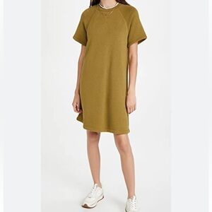 Madewell MWL Airyterry Sweatshirt Tee Dress